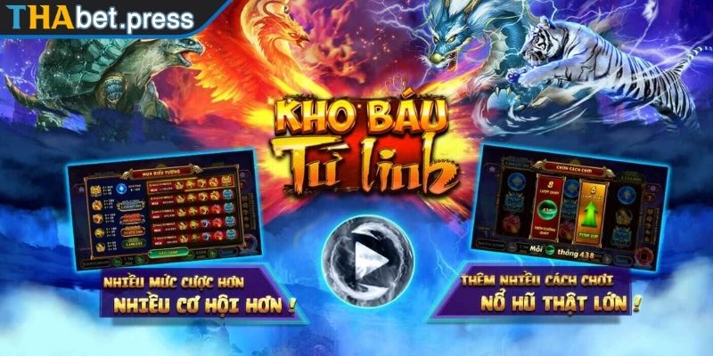 Nổ Hũ Tứ Linh THABET - Slot Game Linh Thiêng, Thưởng Lớn 1 Khám phá game Nổ Hũ Tứ Linh THABET